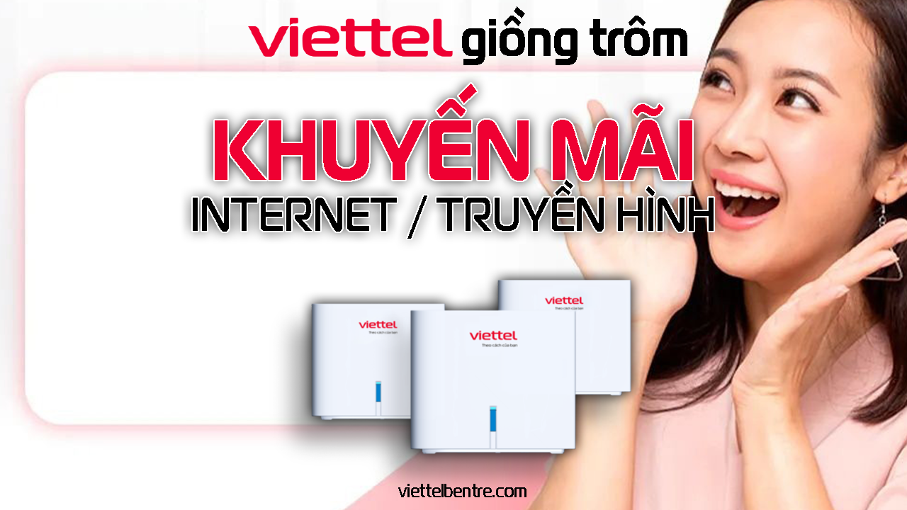 Lắp mạng Viettel Giồng Trôm