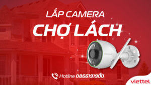 lắp camera tại chợ lách
