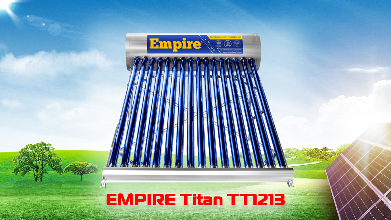 Máy nước nóng NLMT 130 lít – EMPIRE Titan TT1213